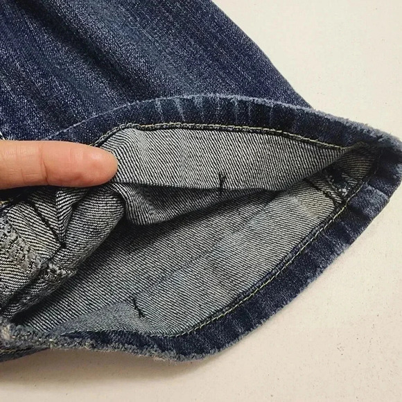 Silver Jeans Tuesday Mid Rise Bootcut Jeans W28 Blue Denim 17PT - Picture 7 of 8